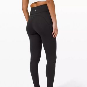Lululemon Invigorate High Rise Legging - Size 8 - Black